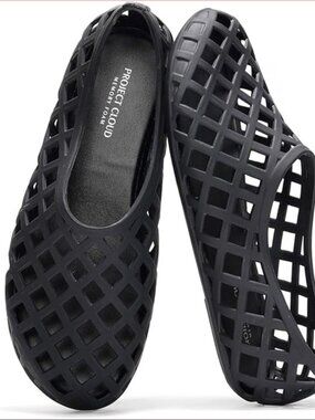 Project Cloud Jelly Shoes Lightweight & Water-Resistant Flats Size 10